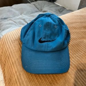 Mens nike blue adjustable Dri fit hat